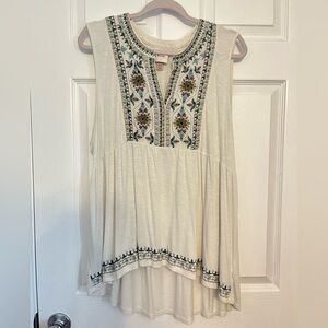 Knox Rose Embellished Sleeveless Tunic